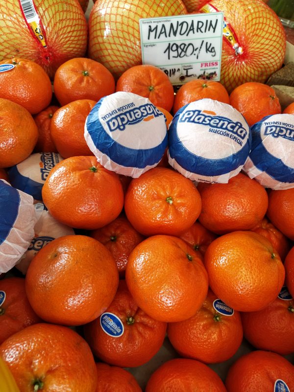 Premium minőségű spanyol magnélküli mandarin